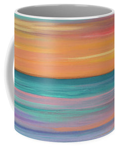 Abundance blue and orange ocean sunset - Mug