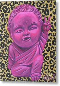 Baby Buddha 2 - Metal Print
