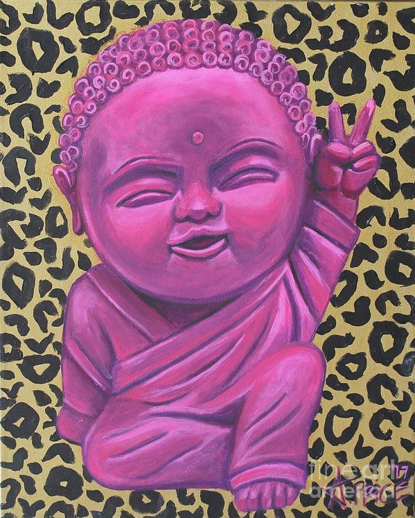 Baby Buddha 2 - Art Print