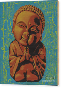 Baby Buddha - Wood Print