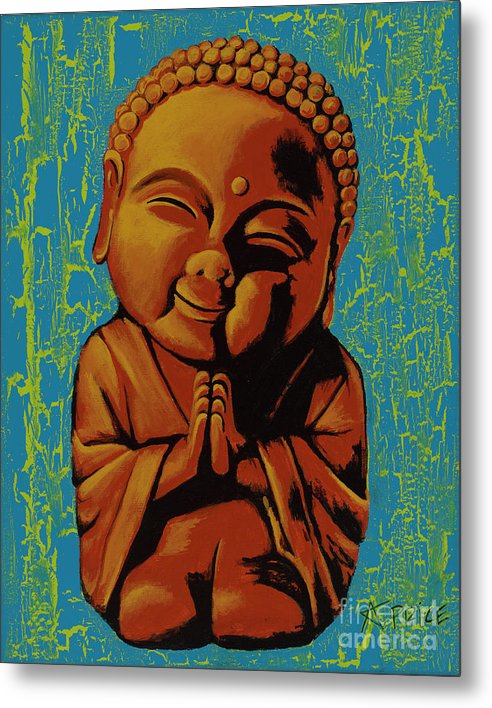 Baby Buddha - Metal Print