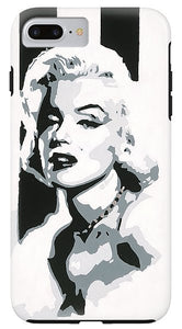 Black and White Marilyn - Phone Case