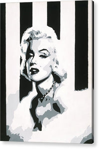 Black and White Marilyn - Acrylic Print