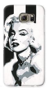 Black and White Marilyn - Phone Case