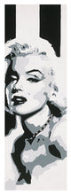Load image into Gallery viewer, Black and White Marilyn - Yoga Mat
