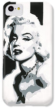 Load image into Gallery viewer, Black and White Marilyn - Phone Case
