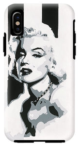 Black and White Marilyn - Phone Case