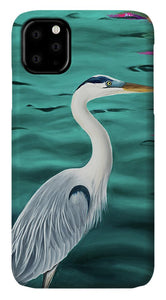 Blue Heron  - Phone Case