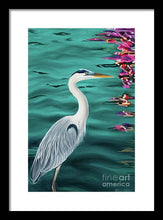 Load image into Gallery viewer, Blue Heron  - Framed Print
