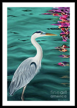 Load image into Gallery viewer, Blue Heron  - Framed Print
