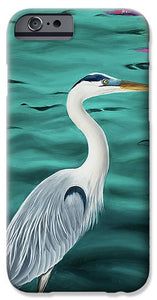 Blue Heron  - Phone Case