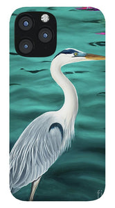 Blue Heron  - Phone Case