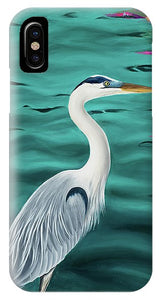 Blue Heron  - Phone Case