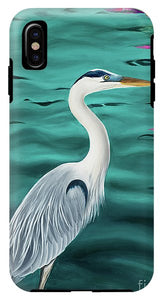 Blue Heron  - Phone Case