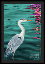Load image into Gallery viewer, Blue Heron  - Framed Print
