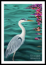 Load image into Gallery viewer, Blue Heron  - Framed Print
