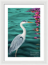 Load image into Gallery viewer, Blue Heron  - Framed Print
