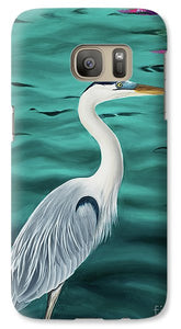 Blue Heron  - Phone Case