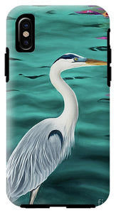Blue Heron  - Phone Case