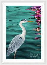 Load image into Gallery viewer, Blue Heron  - Framed Print
