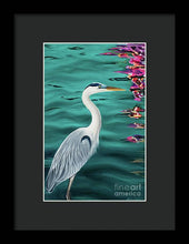 Load image into Gallery viewer, Blue Heron  - Framed Print
