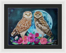 Load image into Gallery viewer, Blue Moon Blooming - Framed Print
