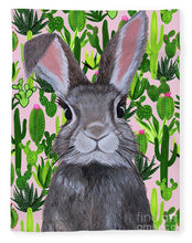 Load image into Gallery viewer, Cacti Cotton Tail  - Blanket
