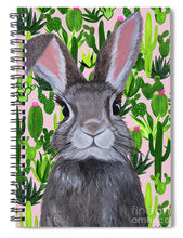 Load image into Gallery viewer, Cacti Cotton Tail  - Spiral Notebook
