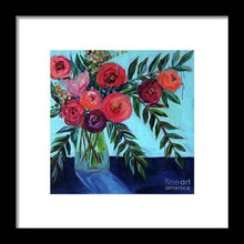Load image into Gallery viewer, Coral and Blues - Framed Print
