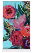 Load image into Gallery viewer, Coral and Blues - Yoga Mat
