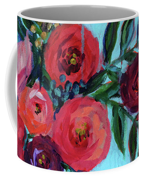 Coral and Blues - Mug