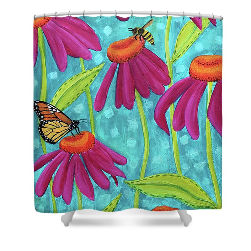 Darling Wildflowers - Shower Curtain