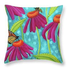 Load image into Gallery viewer, Darling Wildflowers - Throw Pillow
