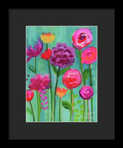 Floral Abyss 2 - Framed Print
