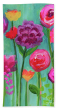 Load image into Gallery viewer, Floral Abyss 2 - Bath Towel
