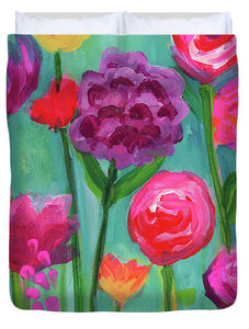 Floral Abyss 2 - Duvet Cover