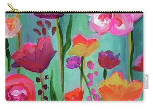 Floral Abyss - Carry-All Pouch