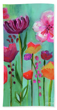 Load image into Gallery viewer, Floral Abyss - Bath Towel
