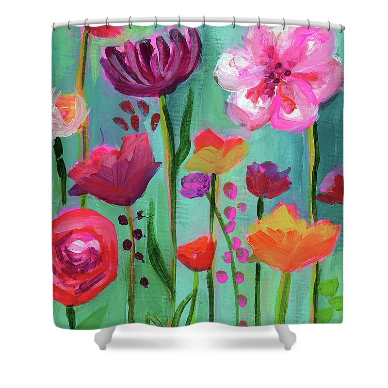 Floral Abyss - Shower Curtain