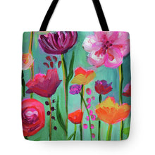 Load image into Gallery viewer, Floral Abyss - Tote Bag
