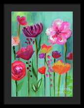 Load image into Gallery viewer, Floral Abyss - Framed Print
