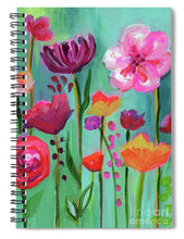Load image into Gallery viewer, Floral Abyss - Spiral Notebook
