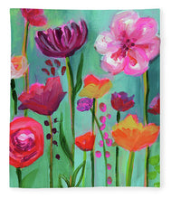 Load image into Gallery viewer, Floral Abyss - Blanket
