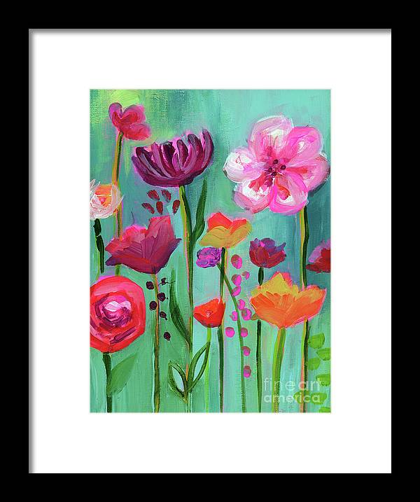 Floral Abyss - Framed Print