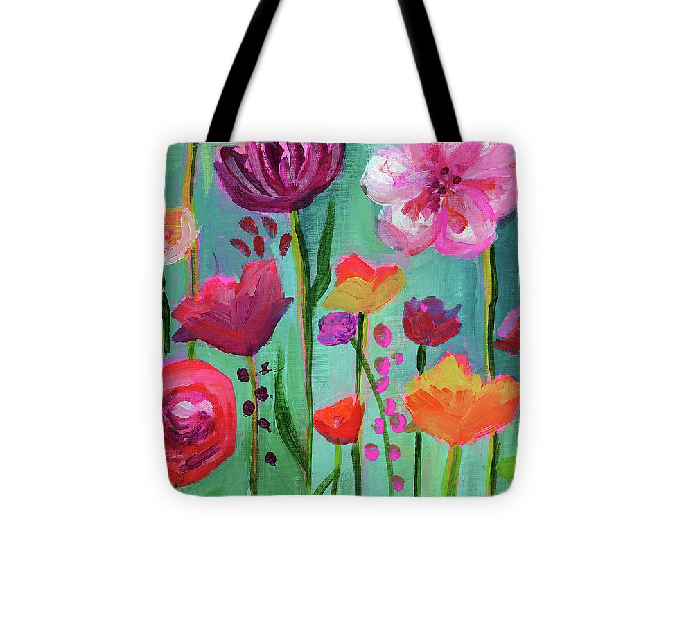 Floral Abyss - Tote Bag