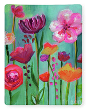 Load image into Gallery viewer, Floral Abyss - Blanket
