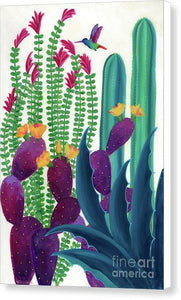 Floral Flight - Canvas Print