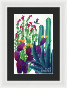Floral Flight - Framed Print