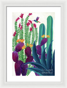 Floral Flight - Framed Print