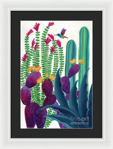 Floral Flight - Framed Print
